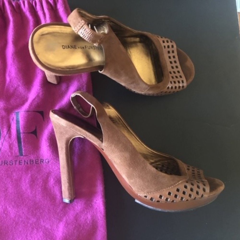 DVF Slingback Heels